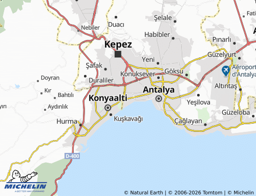 Mappa MICHELIN Meltem - ViaMichelin