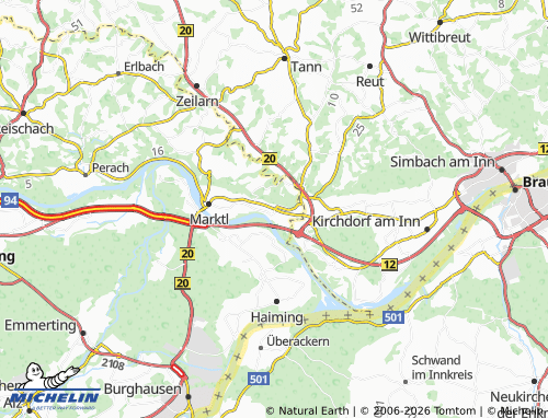 Mapa MICHELIN Stammham - ViaMichelin