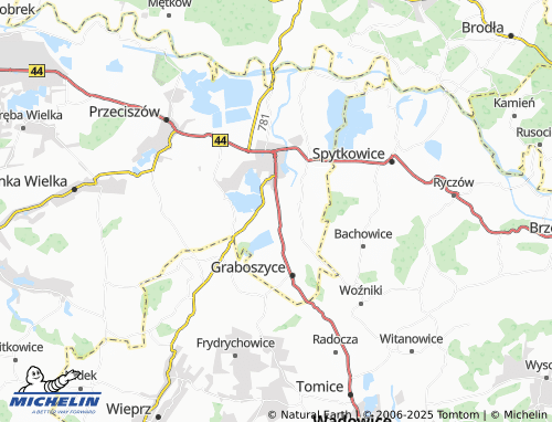 Carte MICHELIN Rudze - ViaMichelin
