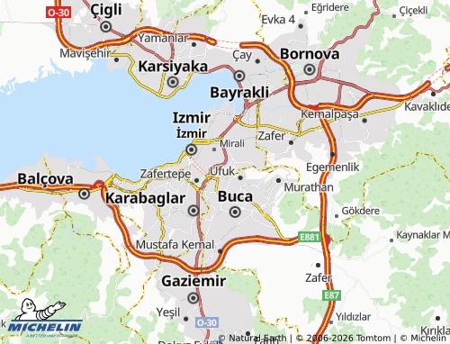 MICHELIN Mehtap map - ViaMichelin