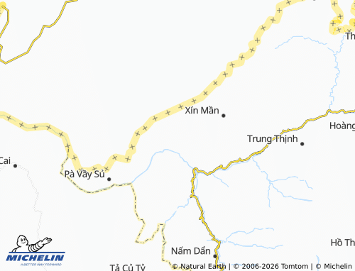 Mapa MICHELIN Chí Cà - ViaMichelin