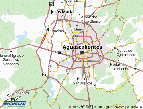 Mapa MICHELIN Residencial del Valle II - ViaMichelin