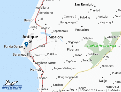 MICHELIN Nazareth map - ViaMichelin