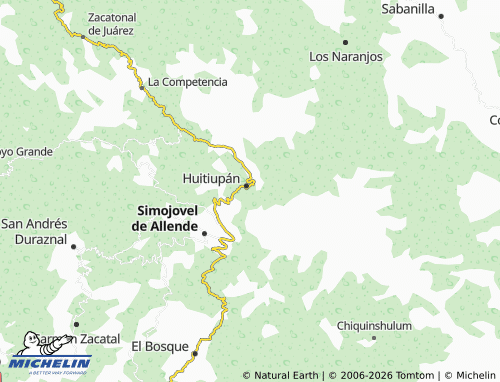 MICHELIN La Pista map - ViaMichelin