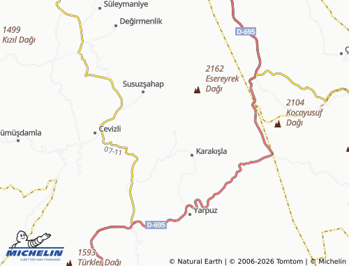 MICHELIN Ceceler map - ViaMichelin
