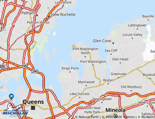 Mapa MICHELIN Manorhaven - ViaMichelin