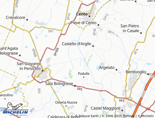MICHELIN I Casetti map - ViaMichelin