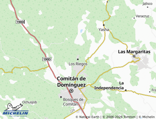 Mappa MICHELIN Los Riegos - ViaMichelin