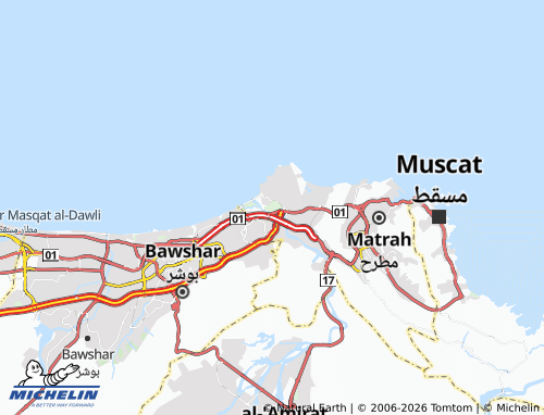 Kaart MICHELIN al-Qarm - ViaMichelin