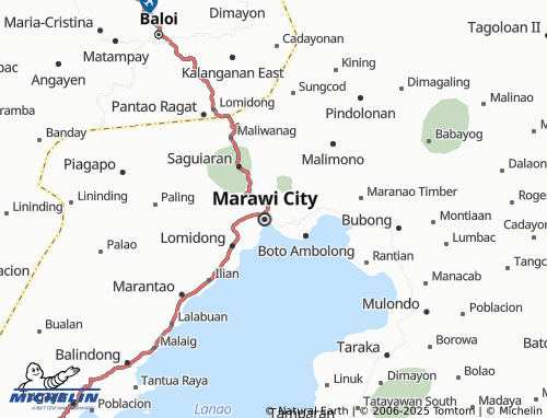 MICHELIN Tampilong map - ViaMichelin
