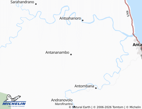 MICHELIN-Landkarte Antananambo - ViaMichelin