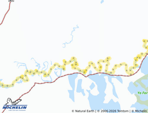 Kaart MICHELIN Dagaya - ViaMichelin