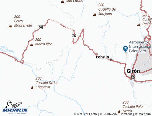 MICHELIN La Cabaña map - ViaMichelin