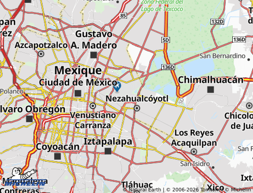 Mappa MICHELIN Ampliación Caracol - ViaMichelin