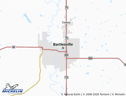 Mappa MICHELIN Bartlesville - ViaMichelin