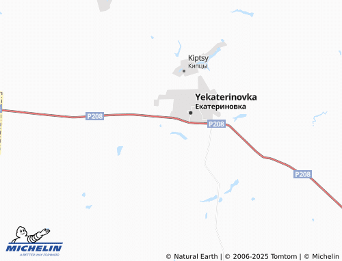 MICHELIN Malaya Yekaterinovka map - ViaMichelin