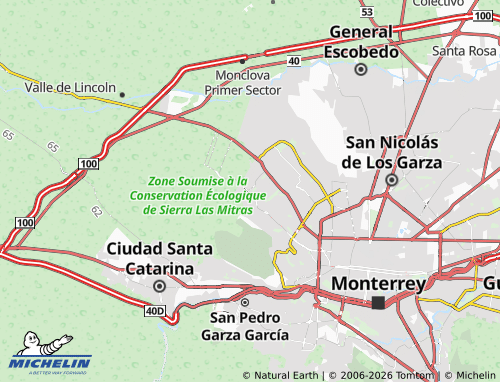 Mappa MICHELIN Cumbres Las Palmas - ViaMichelin