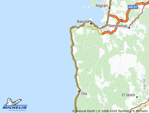 Mapa MICHELIN Barcelos - ViaMichelin
