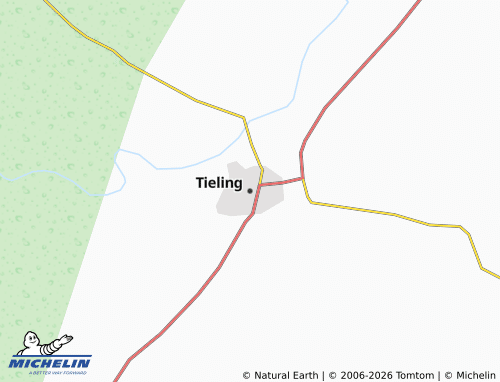 Mappa MICHELIN Tieling - ViaMichelin