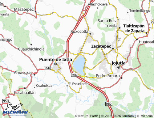 MICHELIN Lomas Tropicales map - ViaMichelin