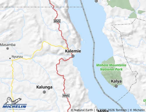 Mappa MICHELIN Kalemie - ViaMichelin