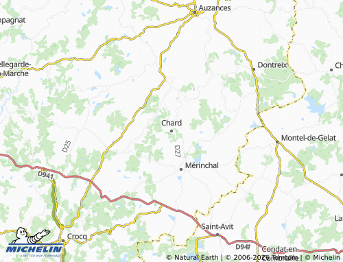 Mapa MICHELIN Chard - ViaMichelin