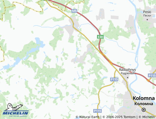 MICHELIN Shemetovo map - ViaMichelin