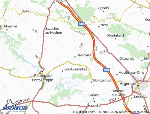 MICHELIN Habloville map - ViaMichelin