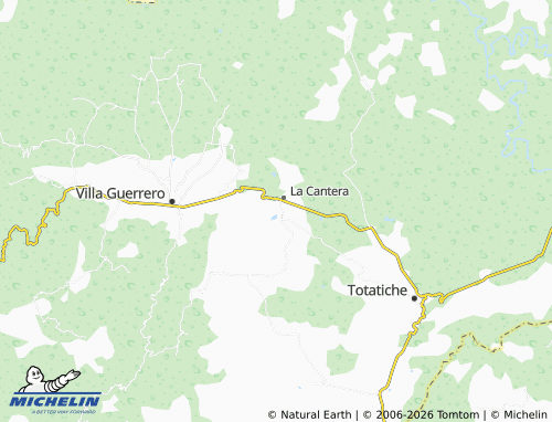 Kaart MICHELIN La Cruz - ViaMichelin
