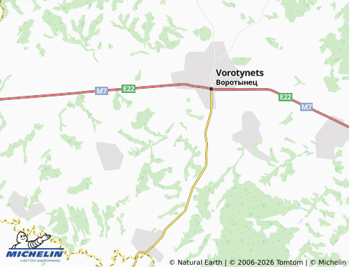 MICHELIN-Landkarte Yelvashka - ViaMichelin