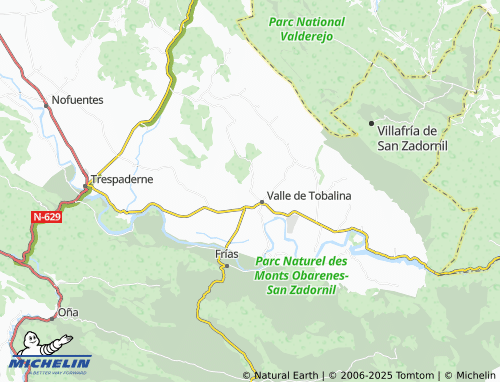 Carte MICHELIN Cormenzana - ViaMichelin