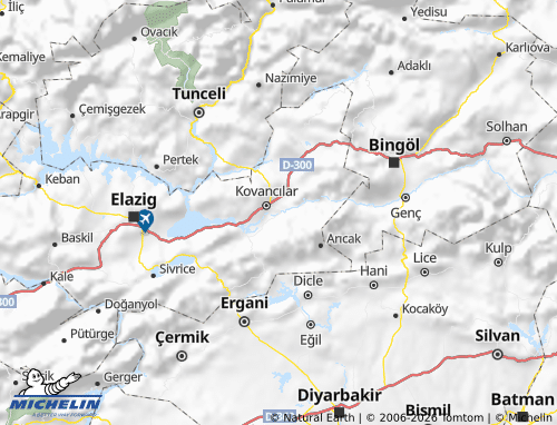 MICHELIN Palu map - ViaMichelin