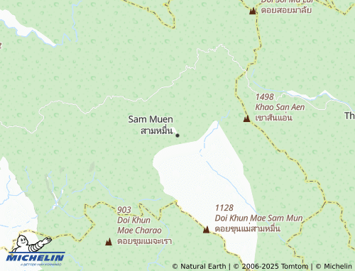 MICHELIN Sam Muen map - ViaMichelin