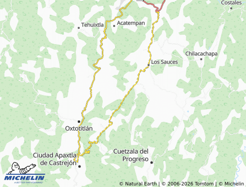 MICHELIN Tlacaquipa map - ViaMichelin