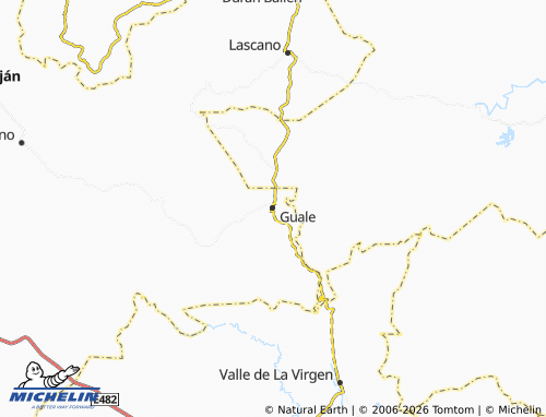 MICHELIN Guale map - ViaMichelin