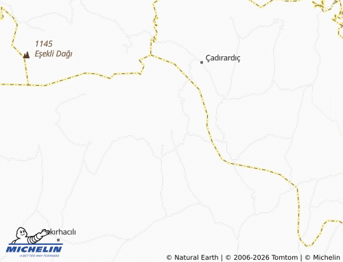 MICHELIN Topaç map - ViaMichelin