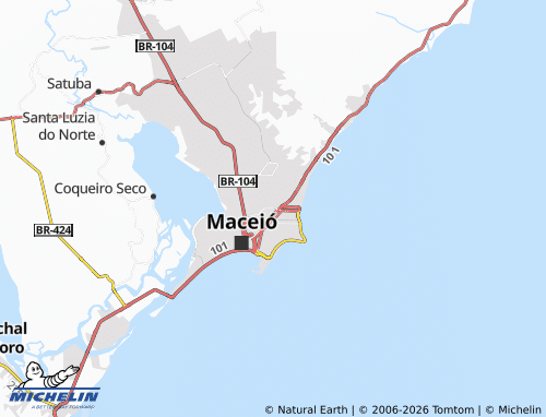 Mapa MICHELIN Jacintinho - ViaMichelin