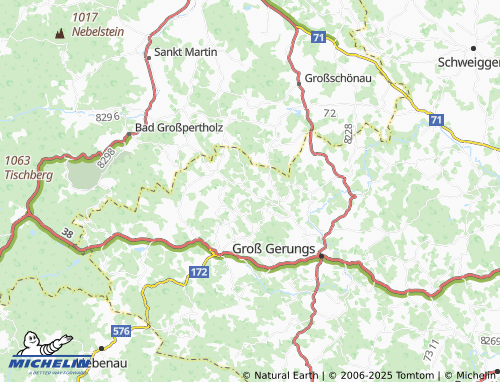 Carte MICHELIN Siebenberg - ViaMichelin
