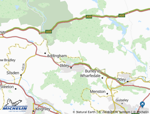 Carte MICHELIN Middleton - ViaMichelin