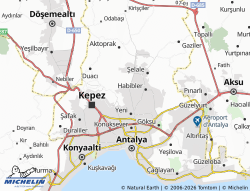 Mappa MICHELIN Fevzi Çakmak - ViaMichelin
