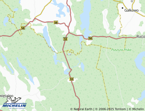 MICHELIN Połom map - ViaMichelin