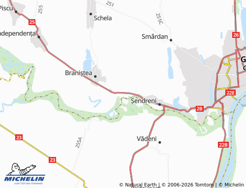 Mappa MICHELIN Șerbeștii Vechi - ViaMichelin