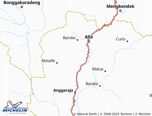 MICHELIN Mata Allo map - ViaMichelin