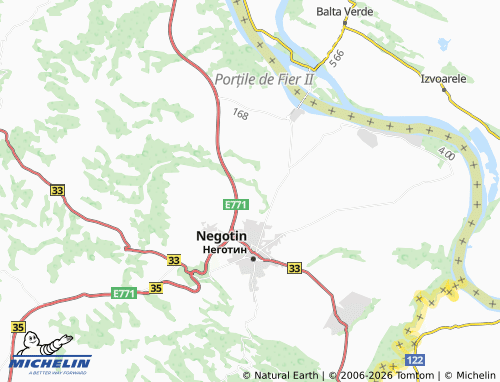 Mapa MICHELIN Miloševo - ViaMichelin