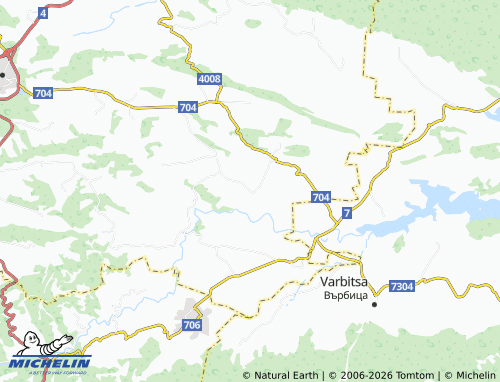 MICHELIN Tserovishte map - ViaMichelin