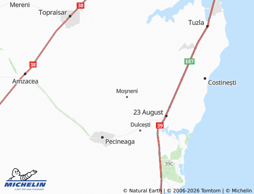 MICHELIN Moșneni map - ViaMichelin