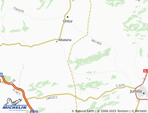 MICHELIN El Rico map - ViaMichelin
