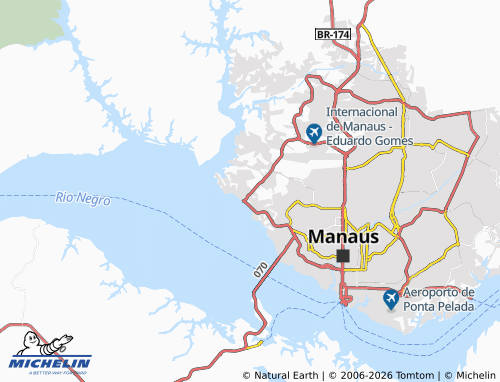 Mappa MICHELIN Ponte Negra - ViaMichelin