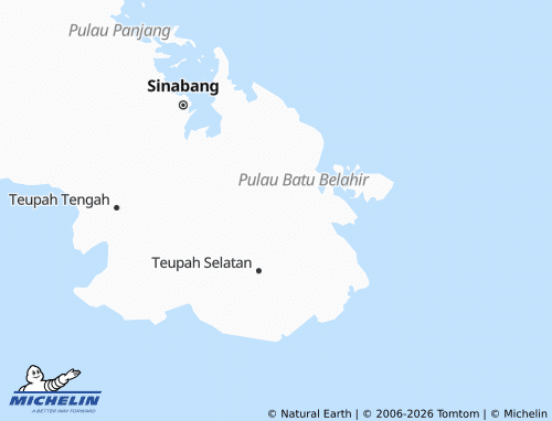 Mapa MICHELIN Area Pdks - ViaMichelin