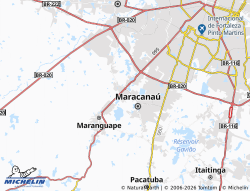 Mapa MICHELIN Luzardo Viana - ViaMichelin